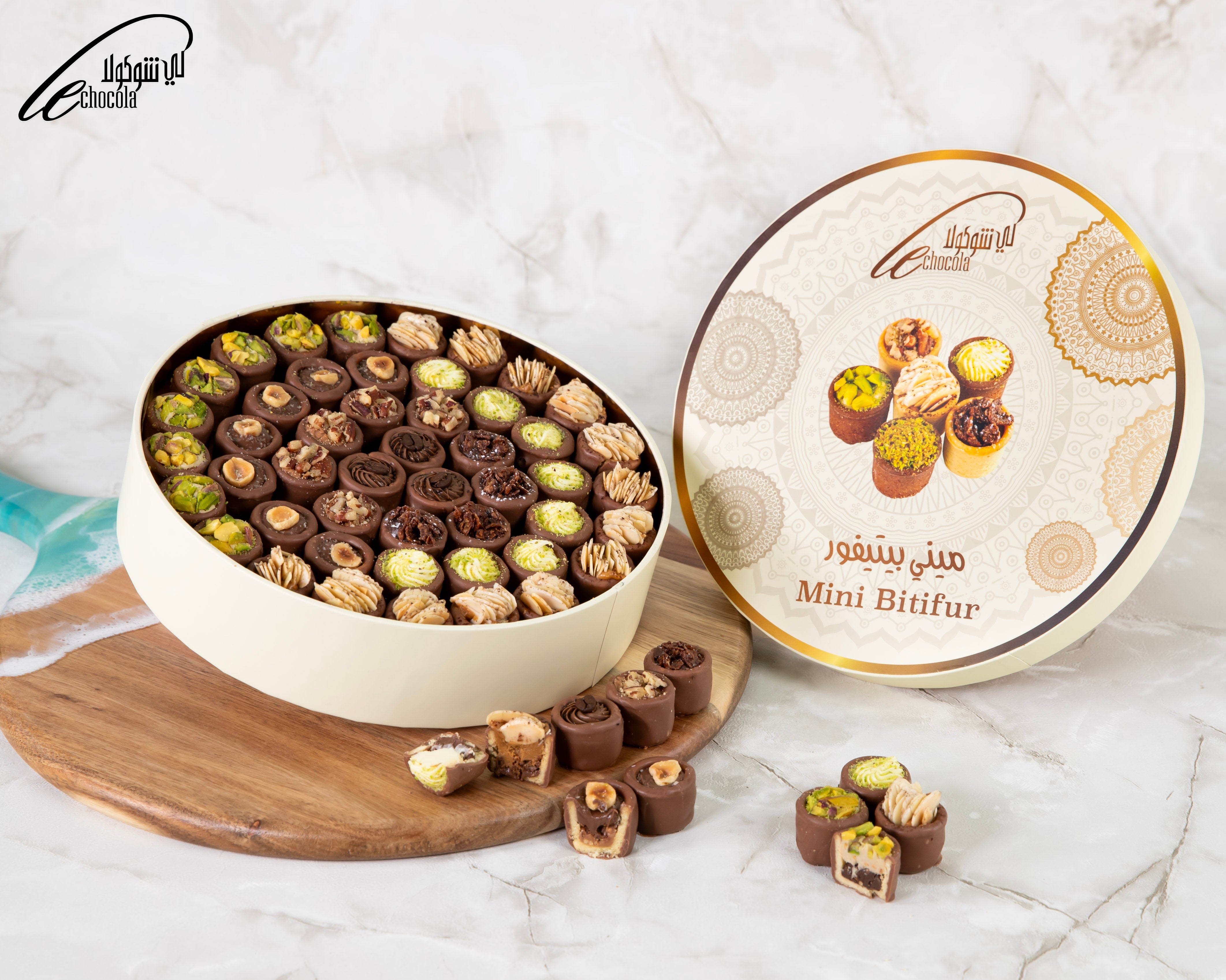 Mini Bitifur with chocolate