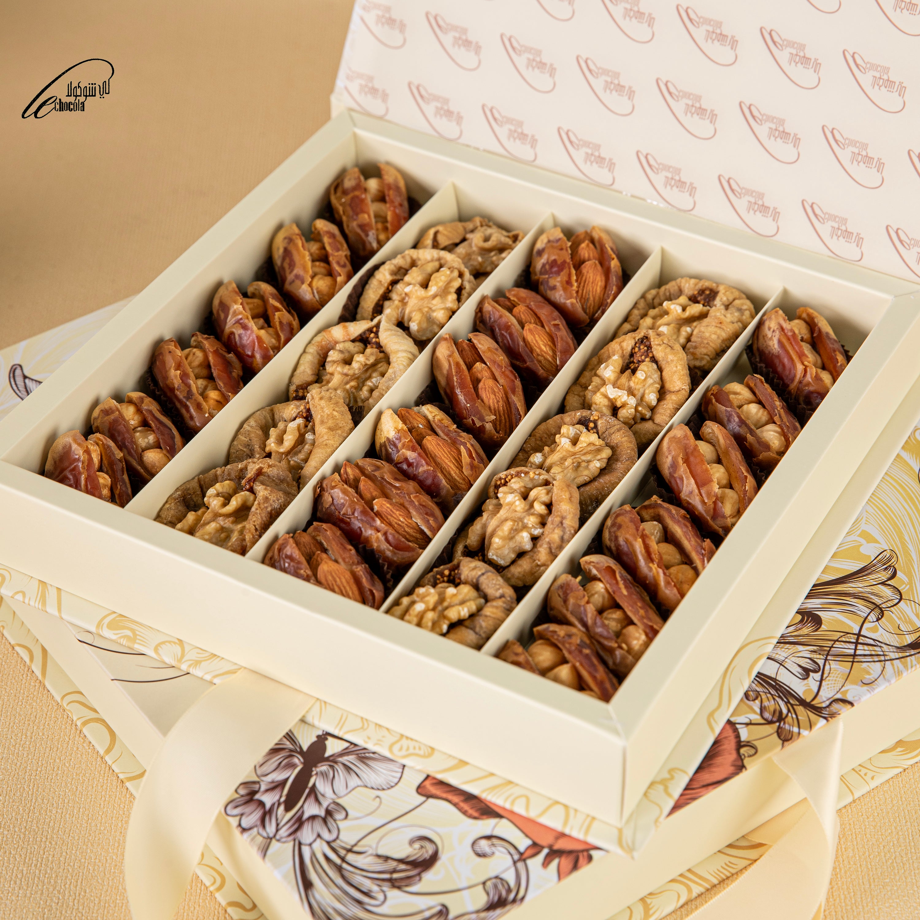 Dates & Figs with nuts boxes