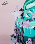 Load image into Gallery viewer, Mermaid Cake Design
