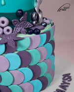 Load image into Gallery viewer, Mermaid Cake Design
