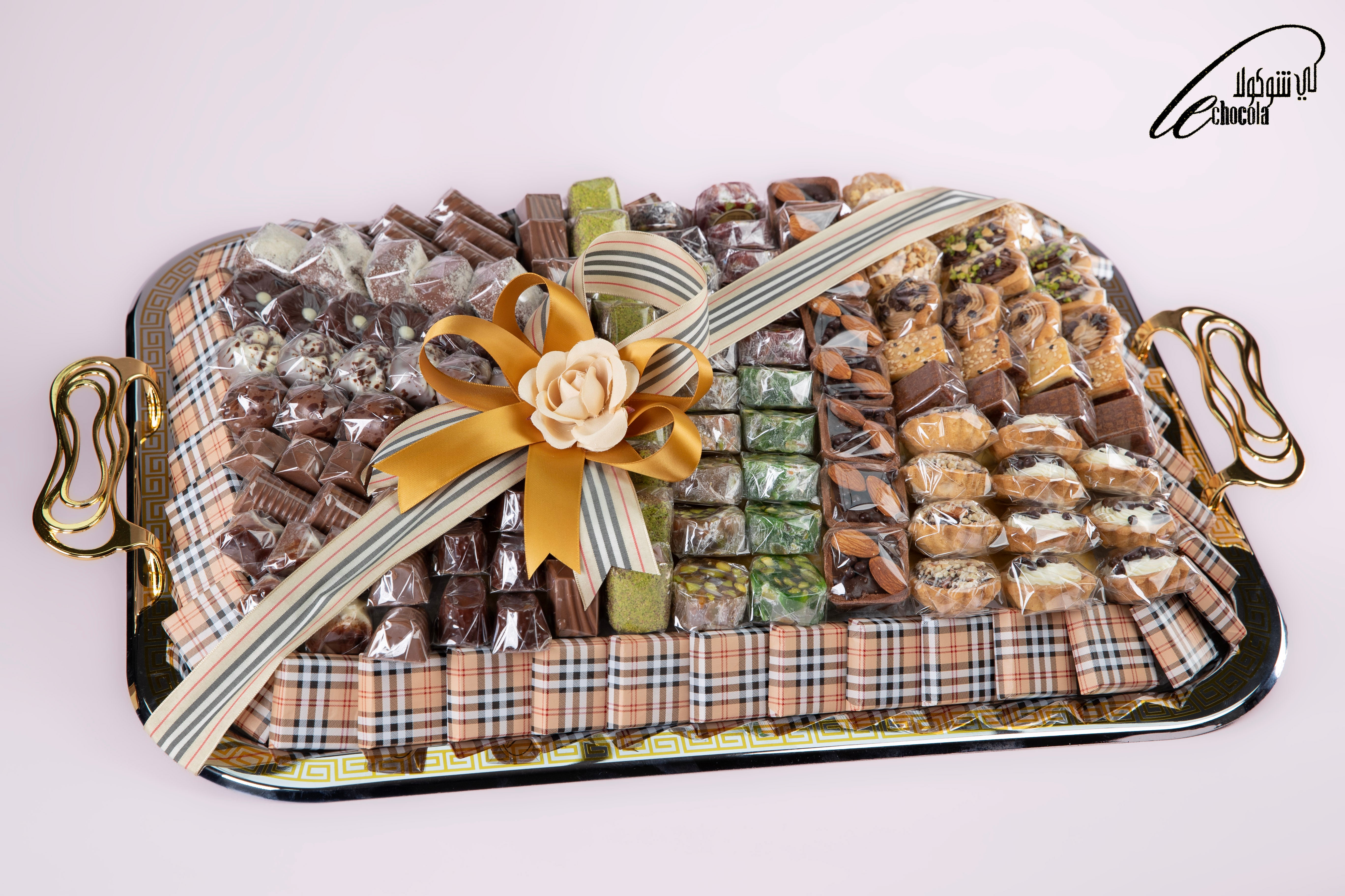 Mixed sweets tray