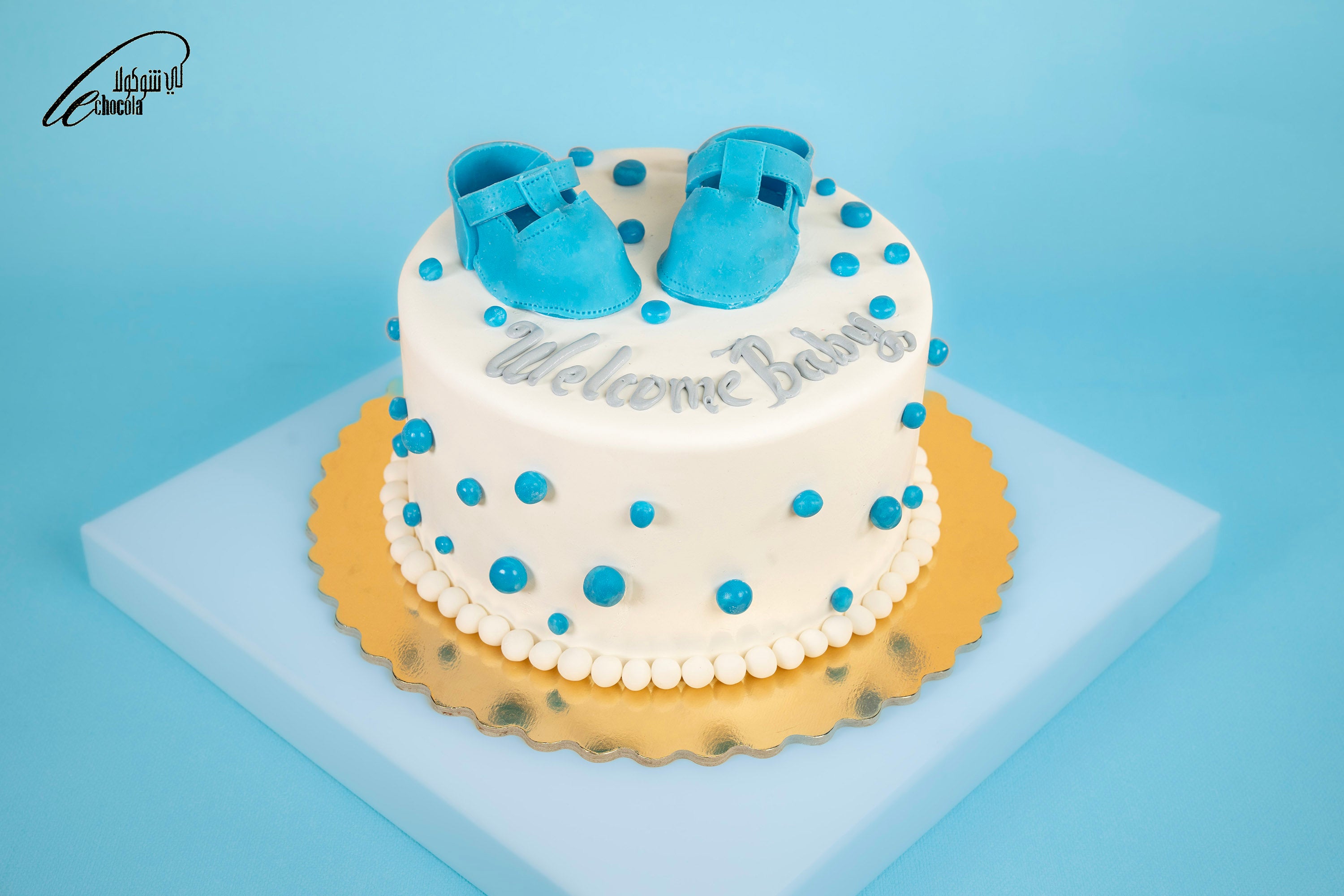 Baby Boy Cake Design