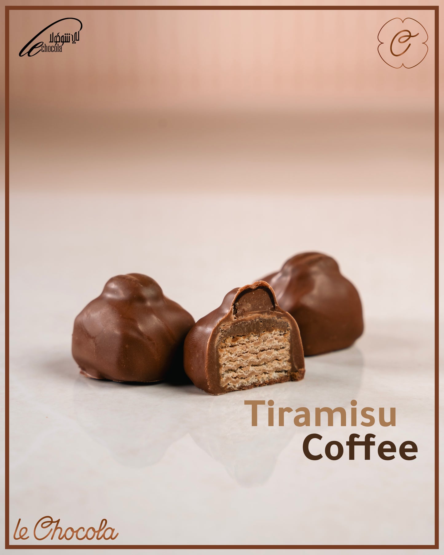 Wafer tiramisu Chocoate