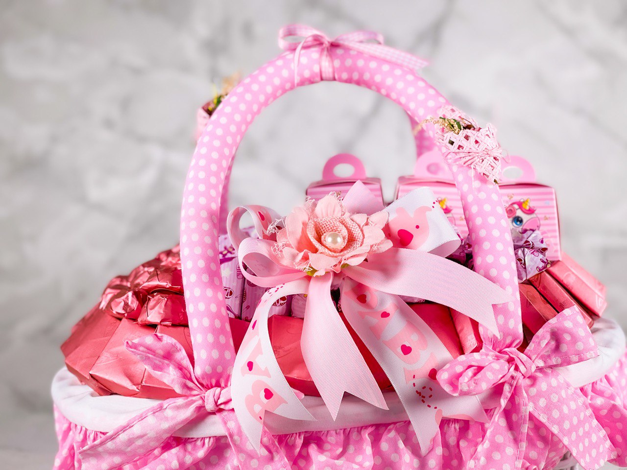 Pink Basket