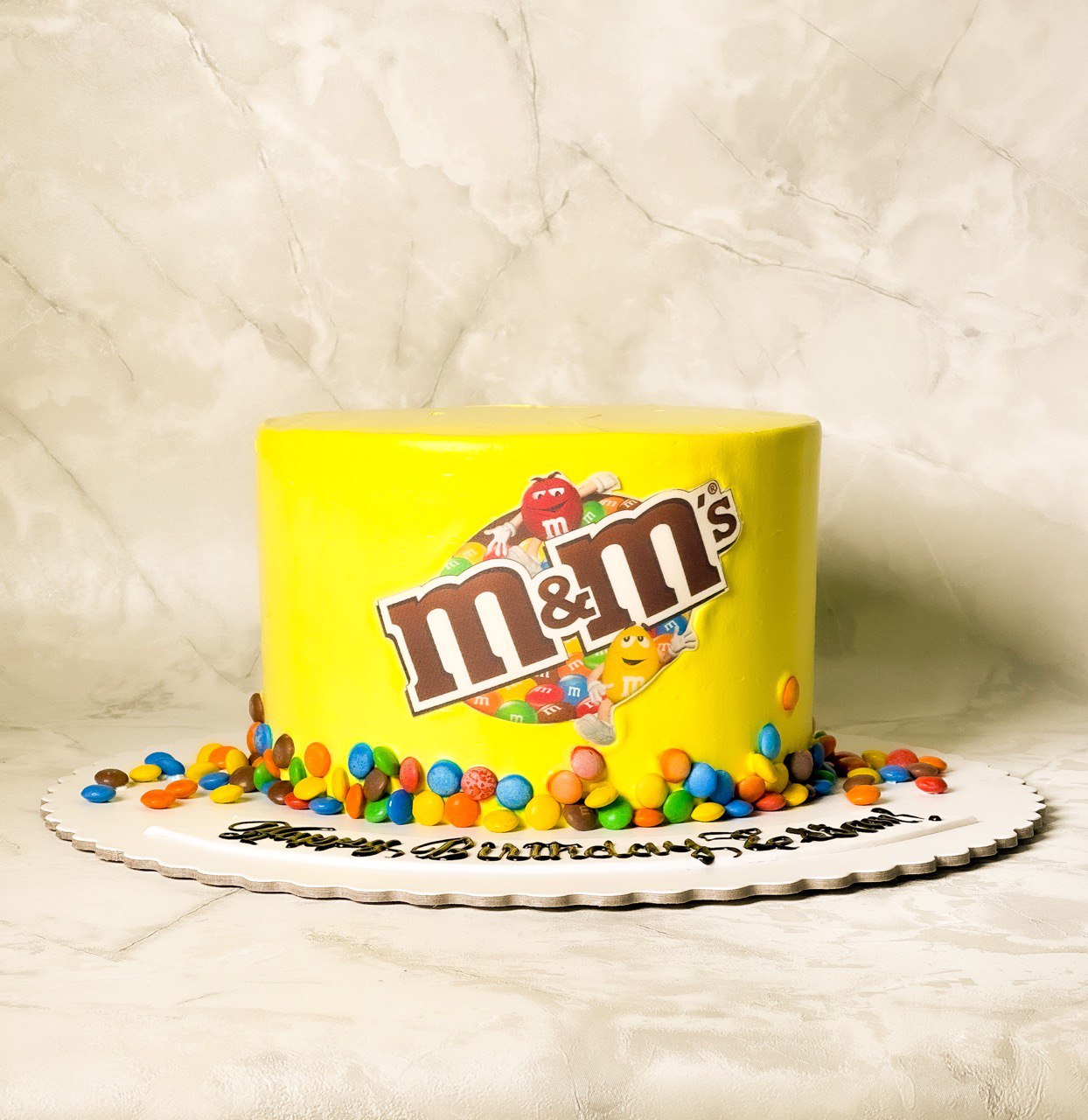 Le M&M's  Cake